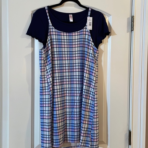 NWT Justice Sz. 16/18 Tee & Dress Set - Picture 1 of 4